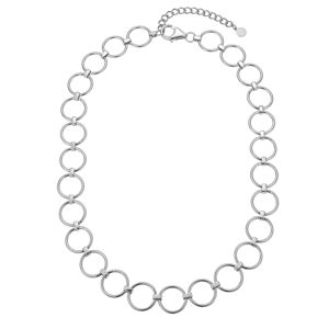 OLIVIE Stříbrný kroužkový náhrdelník 8953 Ag 925; ≤24,5 g.